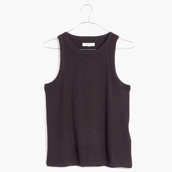 Madewell Top L Westville Tank Black - Picture 4 of 9